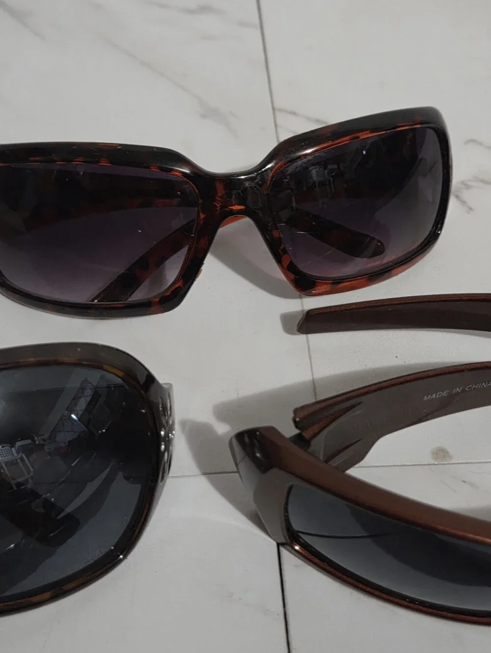 Classic Brown Tortoiseshell Women's Sunglasses - Pack Of 5